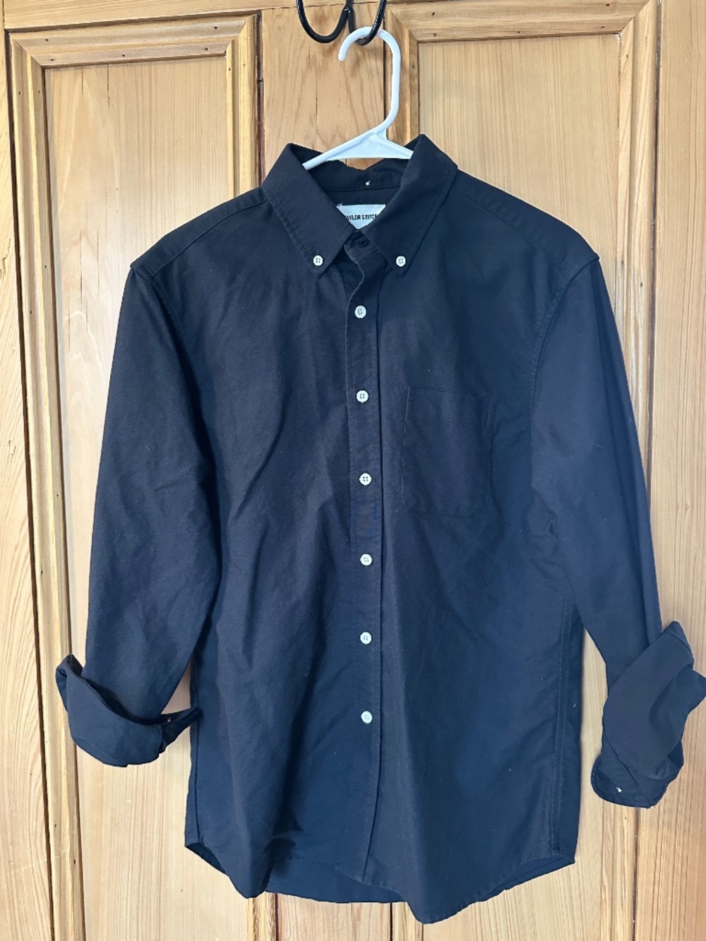 Taylor Stitch - The Jack in Everyday Black Oxford - Size 40